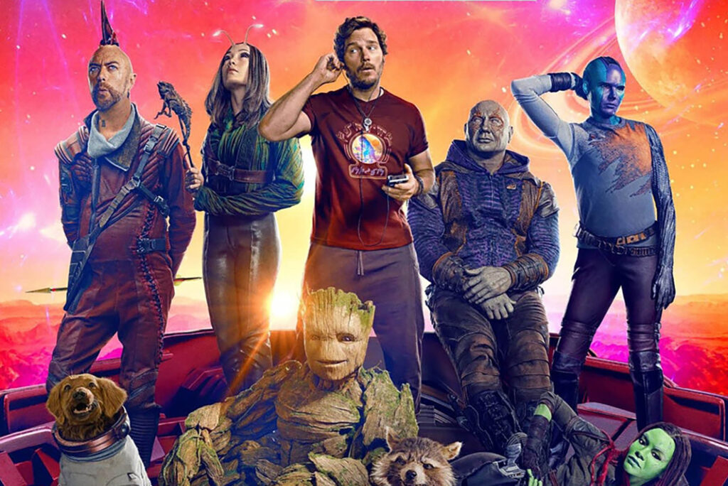 Guardians of the galaxy vol. 3 showtimes